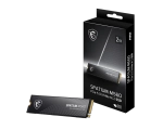 Твердотельный накопитель 2000Gb SSD MSI SPATIUM M560 PCIe 5.0 NVMe M.2 2TB R10300Mb/s W8700MB/s MTBF 1,5 млн.часов S78-440Q940-P83