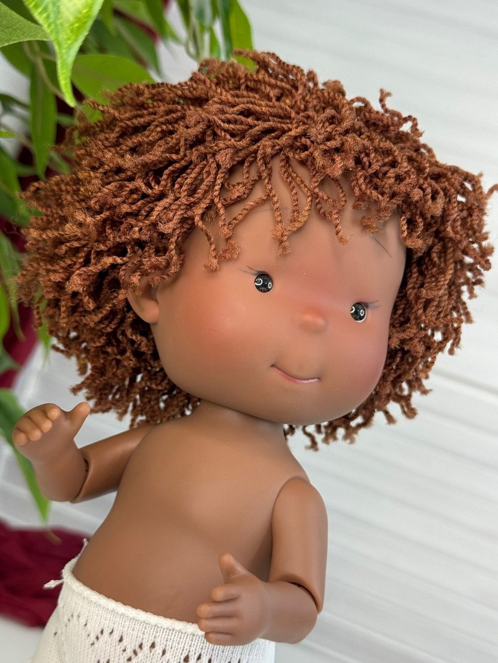 Кукла Nines виниловая 30см PIPPA шарнирная без одежды  (2902W)