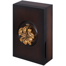 Полка ключница Oliva Branch (Олива Бранч) 2 Каштан Амбер