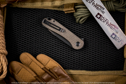 Нож Civivi Elementum C907Z сталь D2 BlackWash рукоять Dark Green Micarta