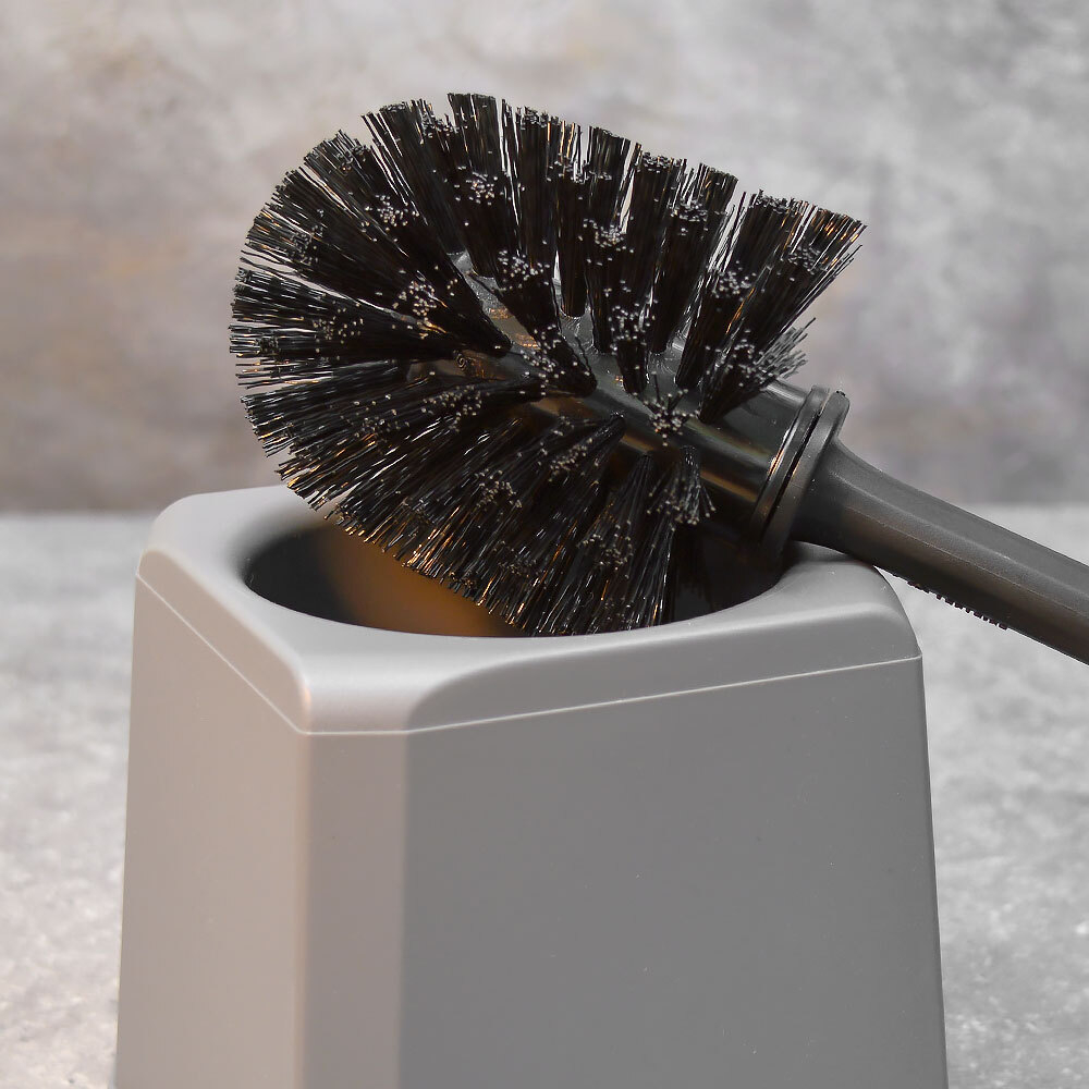 Ерш для туалета "Scandi" с антискользящим основанием, цвет в ассортименте