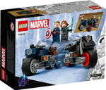 Конструктор LEGO Marvel 76260 Черная вдова и Капитан Америка на мотоциклах