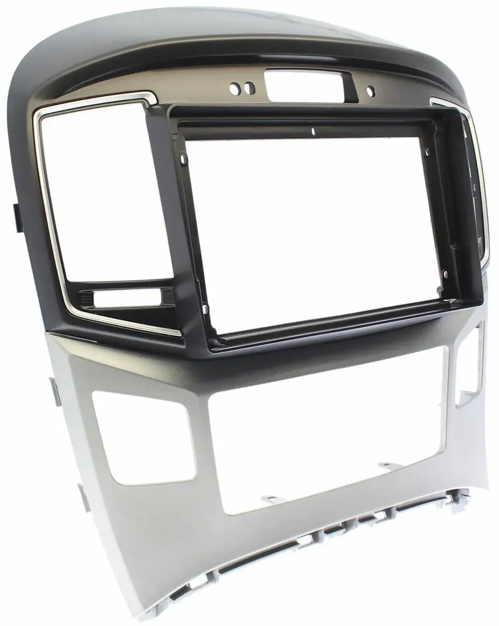 Магнитола для Hyundai H1, Grand Starex 2015-2022 (ШГУ монохром, авто с часами) - FarCar DX9-7000F3 монитор 9" IPS на Android 13, 4+64Гб, CarPlay