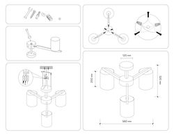 Ambrella Подвесная люстра Loft TR83112
