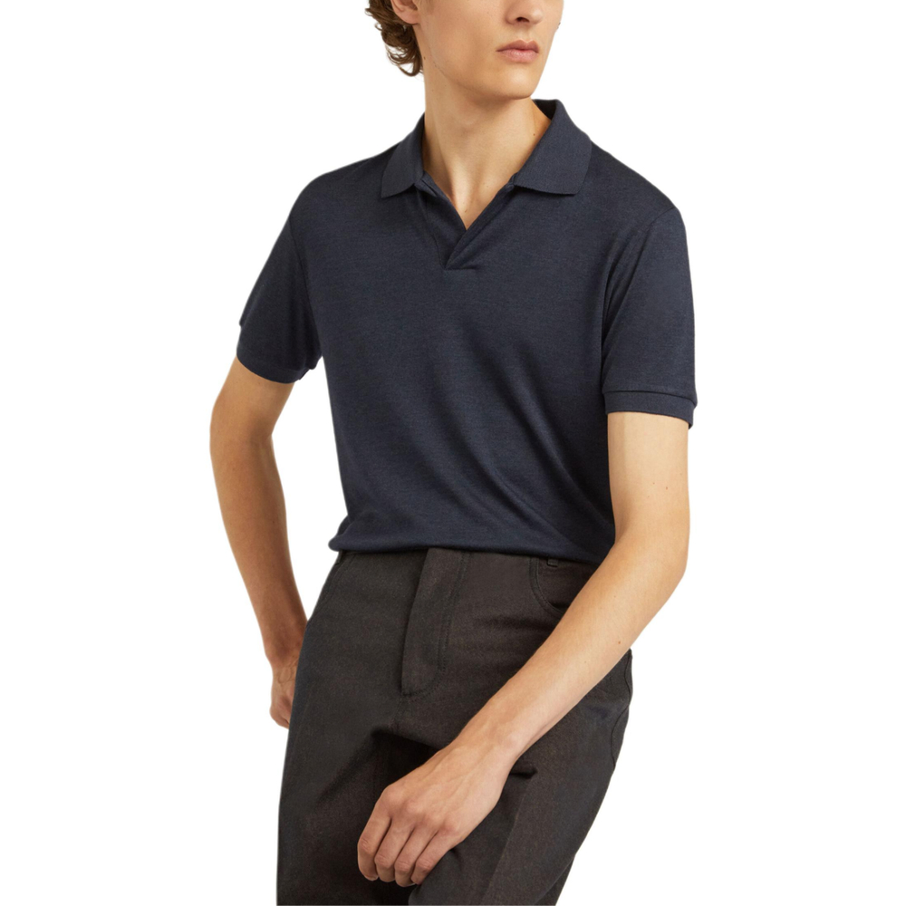 Рубашки Loro Piana FW24 Polo, FAM3988-W532