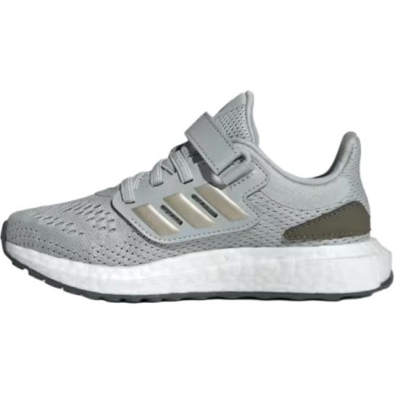 Adidas Pureboost Детские кроссовки для мальчиков Серый/Средний/Белый для мальчиков