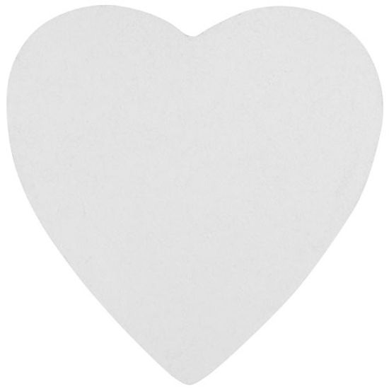 Бумага для заметок Sticky-Mate® из переработанных материалов в форме сердца