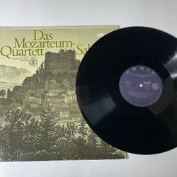 Винтажная виниловая пластинка LP Mozarteum Quartet Salzburg, W. A. Mozart Моцарт, J. M. Kraus Краус, M. Haydn Гайдн, Das Mozarteum Quartett Salzburg ( Германия 1976)