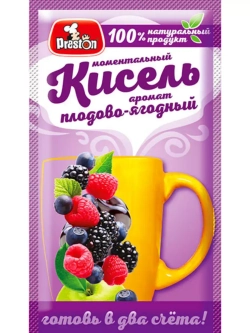 Кисель моментальный ассорти вкусов 30 г * 20 шт
