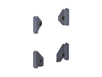 Комплект установки стекла Home Space, цвета разные