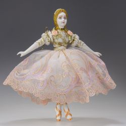 Эксклюзивная ёлочная игрушка Балерина Сильфида