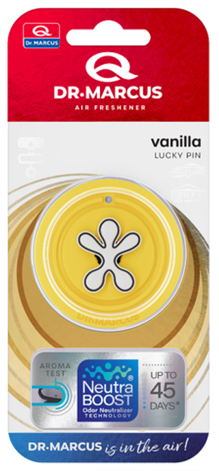 Ароматизатор-игрушка Dr Marcus Lucky Pin - Vanilla\Ваниль
