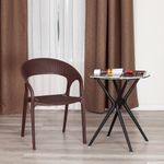 Кресло TINTO (mod. PC59) пластик,  60 х 63 х 83 см, Brown (коричневый) 14
