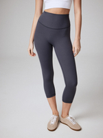 Лосины Капри Темно-графитовые