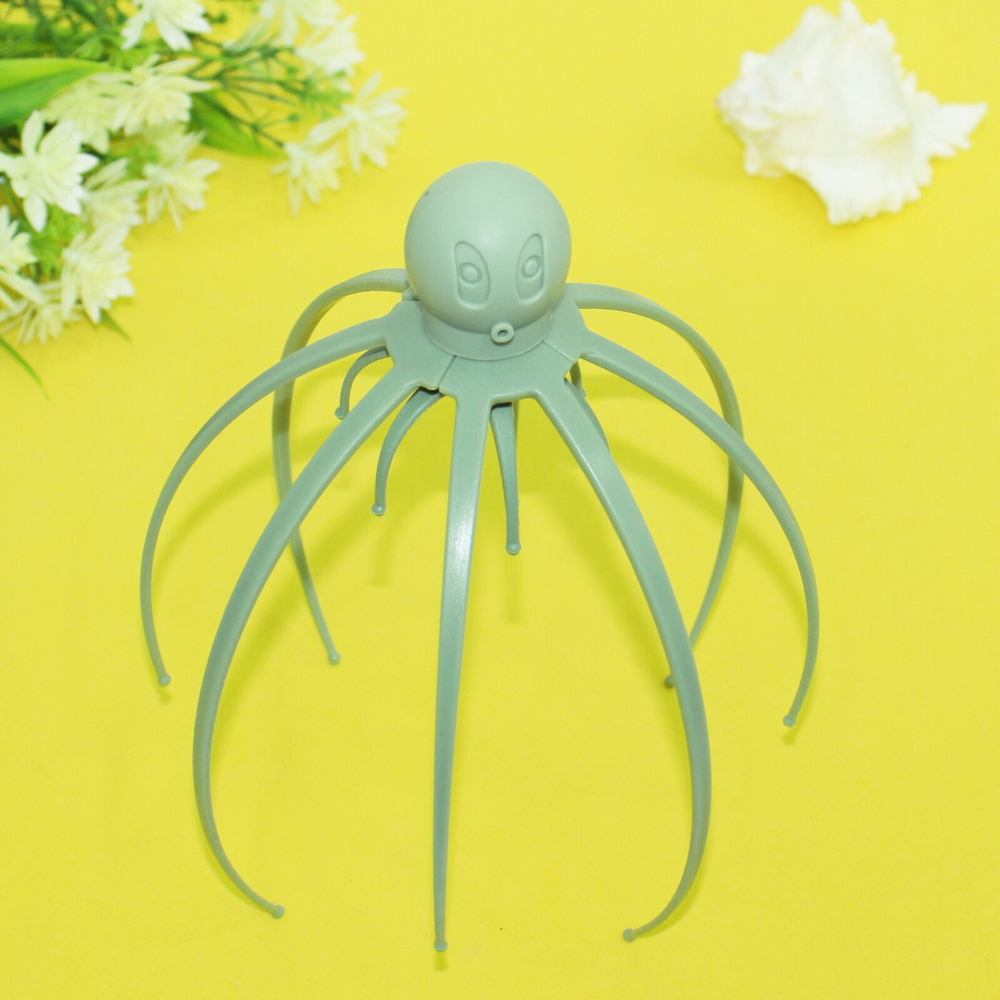 Массажер для головы «RELAX» 17*14 см, зеленый