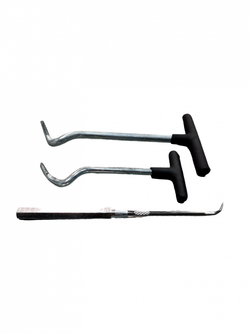 Набор крючков для демонтажа уплотнительных колец и сальников, 3 предмета, арт. № HZ 25.1.120S, horex