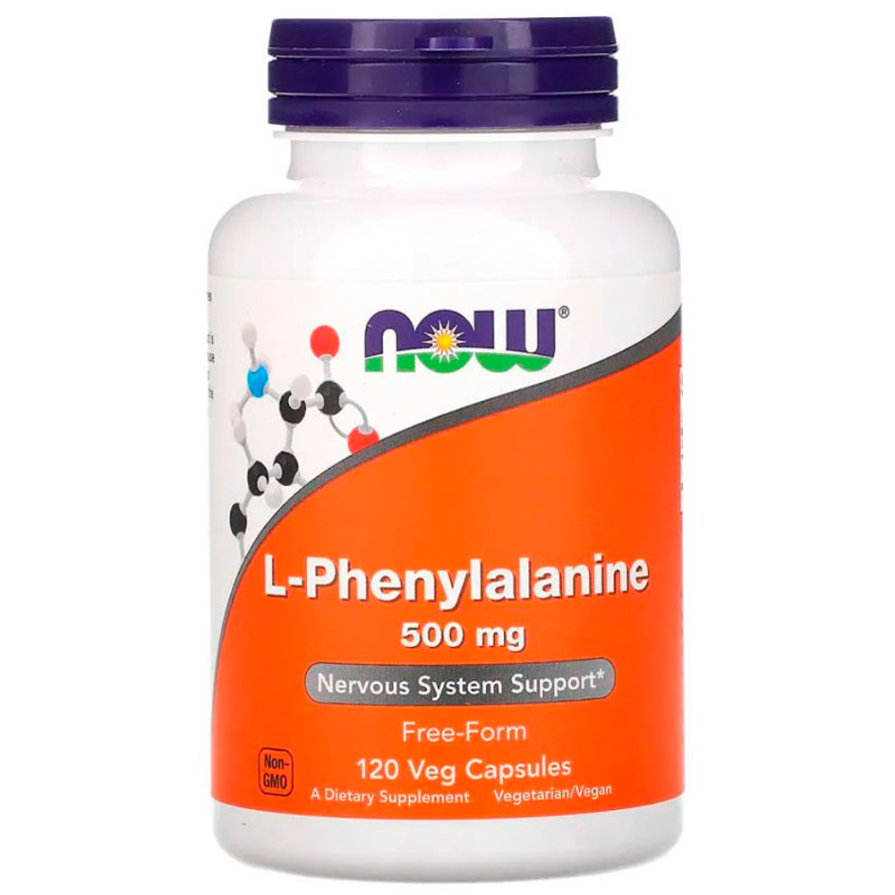 NOW L-Phenylalanine 500 мг. (120 капс.) [M]