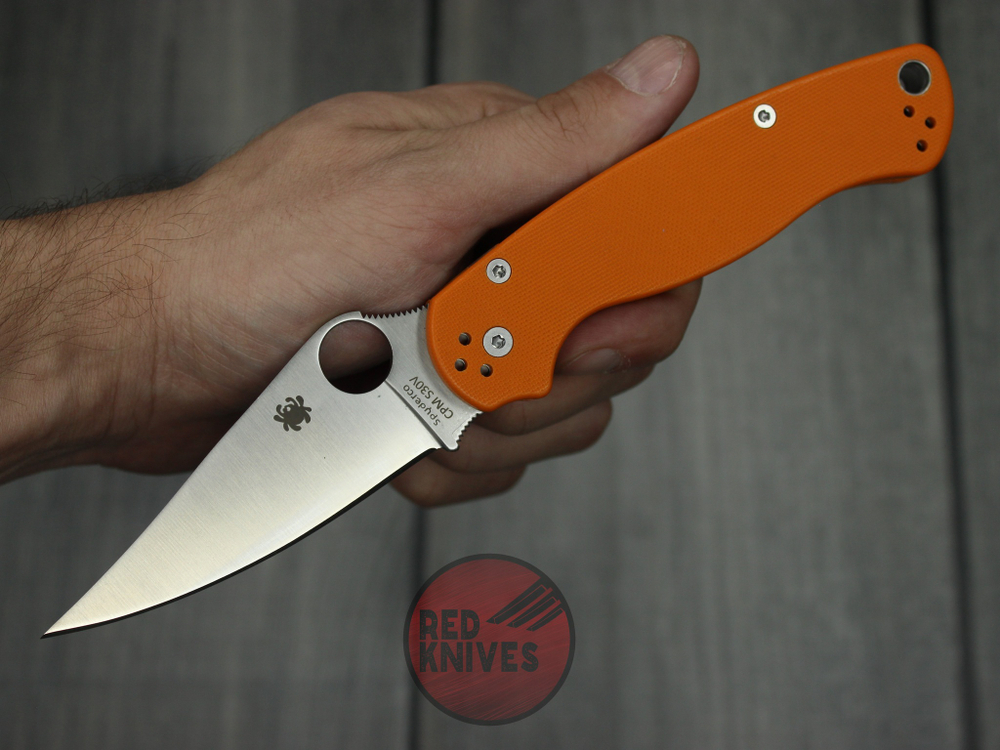 Нож Spyderco Paramilitary Orange C81GBORE2