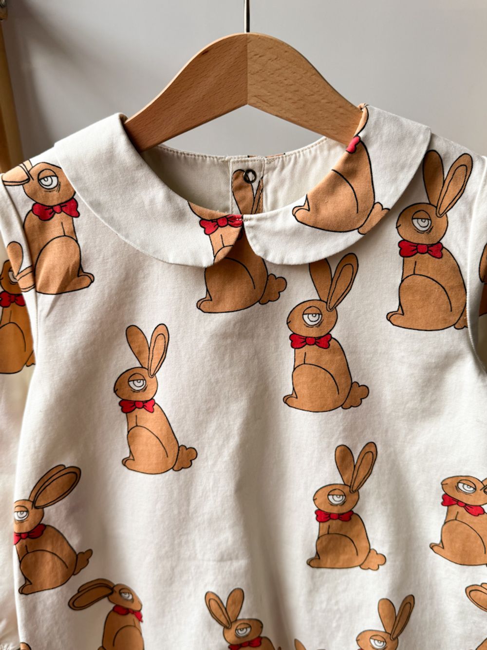 Хлопковое платье Mini Rodini, 110