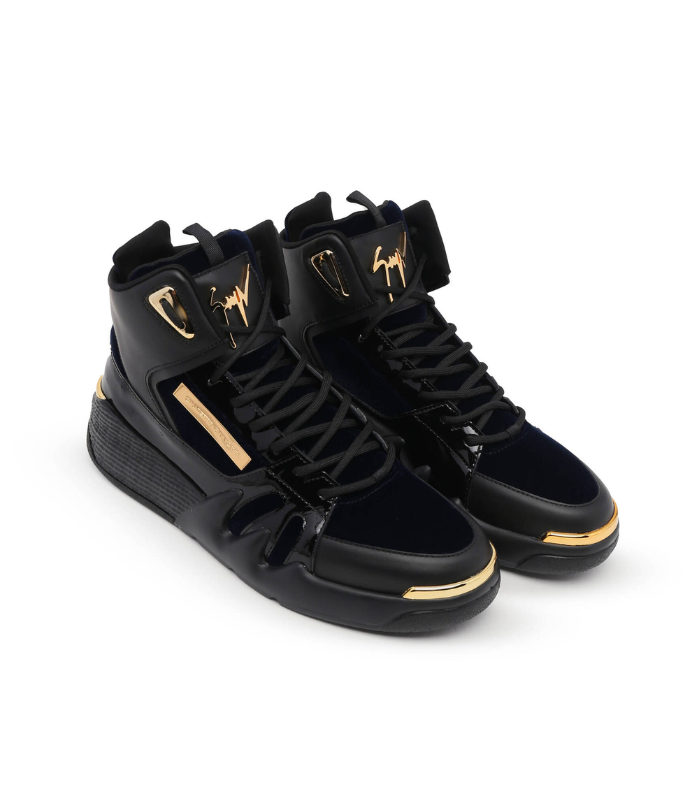 Skórzane кроссовки BBS TALOGO Giuseppe Zanotti - черный(RU20064)