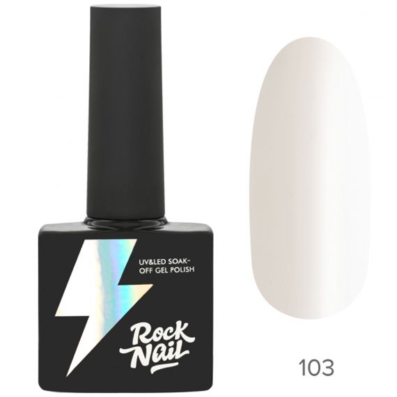 Гель-лак RockNail Basic 103 Simple White