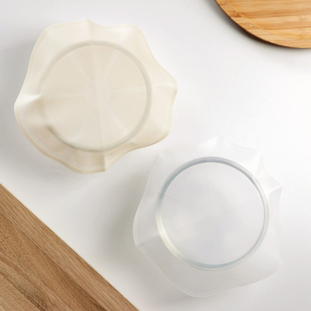 Крышка силиконовая для хранения продуктов «Цитрус», d=18 см, цвет МИКС