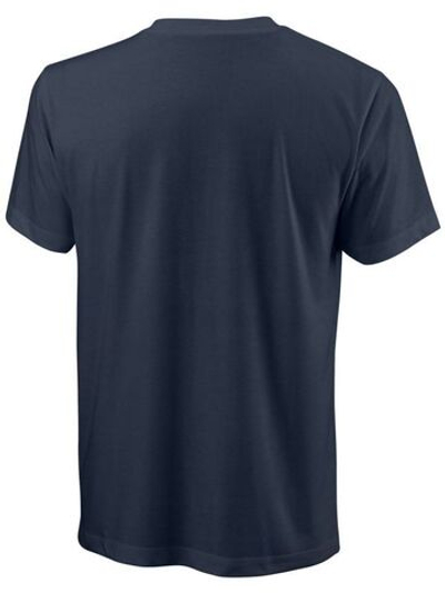 Футболка мужская теннисная Wilson Scenic Tech Tee M - outer space