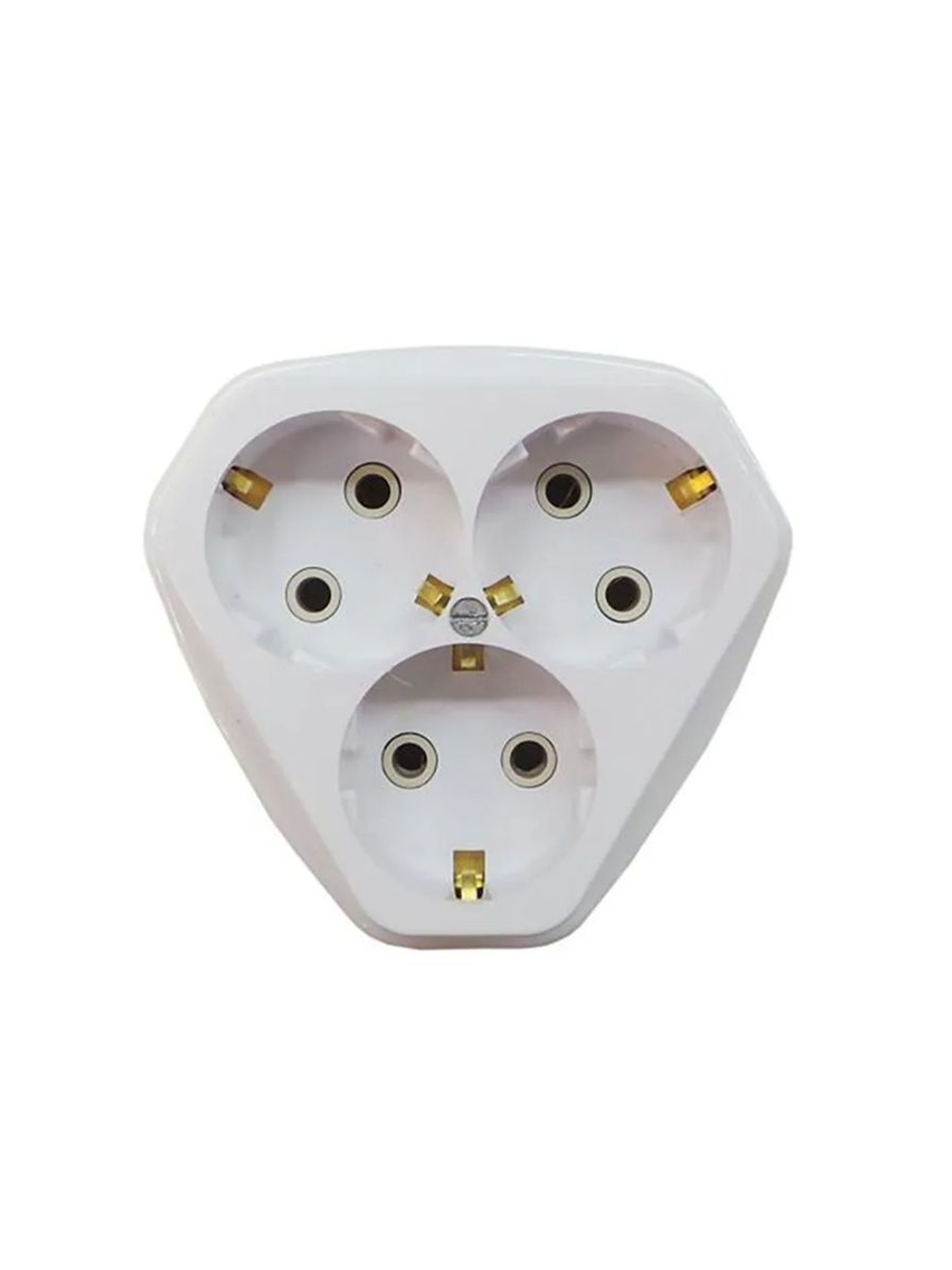 Розетка трехмест. откр. уст. с з/к (ток 16А) РА16-833 в инд. упак.