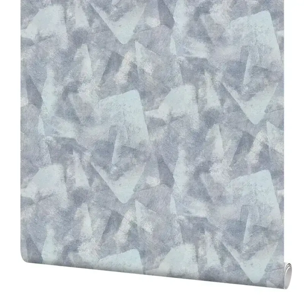 Обои флизелиновые синие 1.06 м Абстрактный, практичный