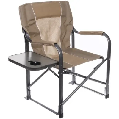 Кресло складное с подлокотниками до 100 кг SJ-0053, 52*62*92 см, цвет: кофейный, ТуристМастер