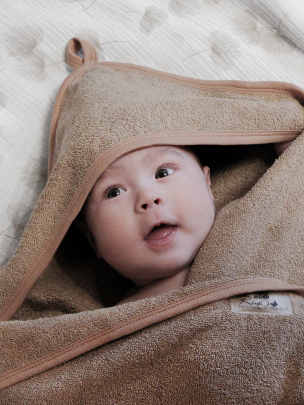 Махровая пеленка с уголком Св.кофе 80*80