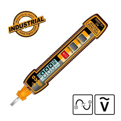 Отвертка индикаторная 12V-300V INGCO HSDT33001 INDUSTRIAL