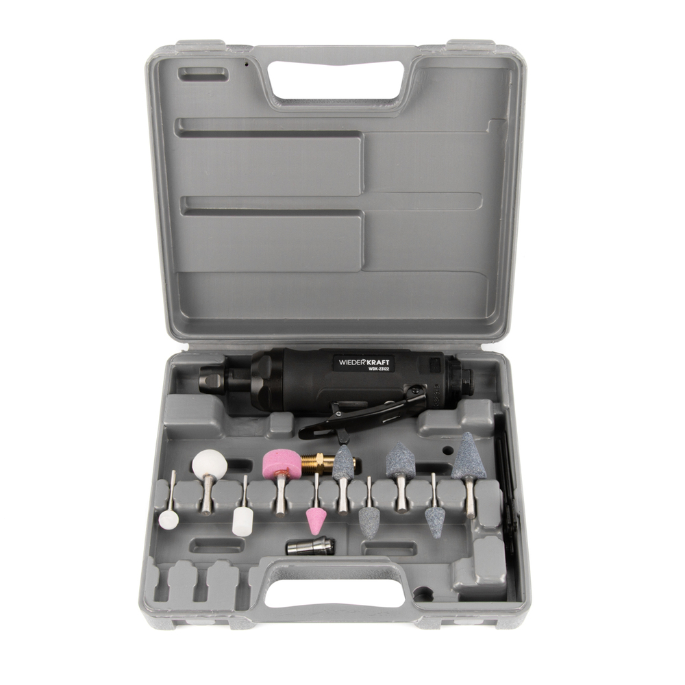 WDK-23122 Прямая пневматическая бормашинка, 13 предметов