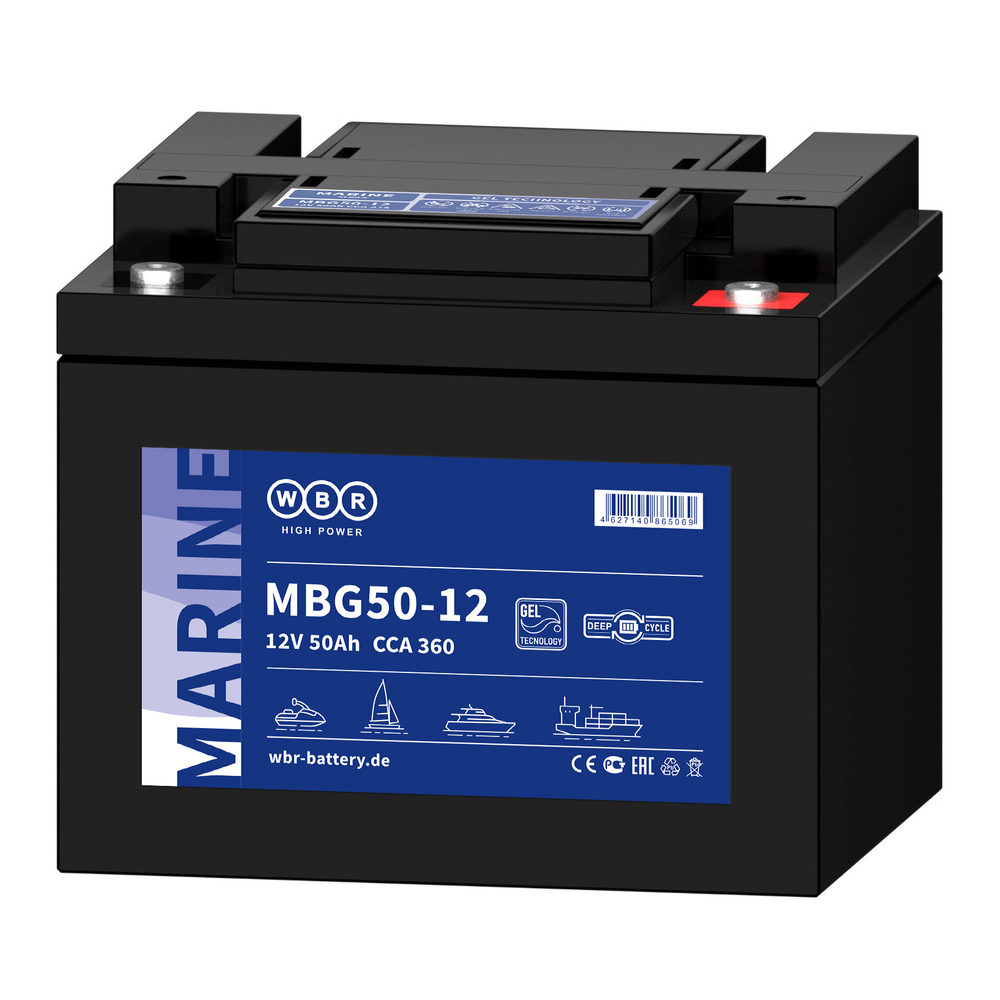Аккумулятор WBR MBG 50-12 (GEL)
