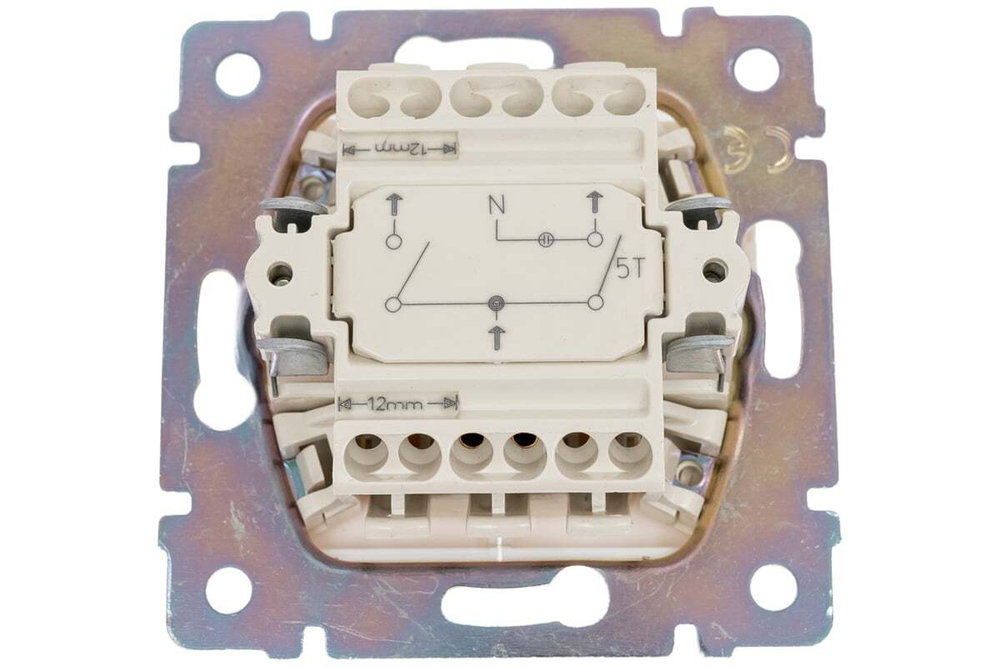 Выключатель двойной с индикацией Valena, белый Valena Classic LEGRAND