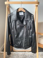 Куртка косуха из искусственной кожи Zara, 152