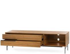Тумба под ТВ Tara 180х55 см, шпон ореха
