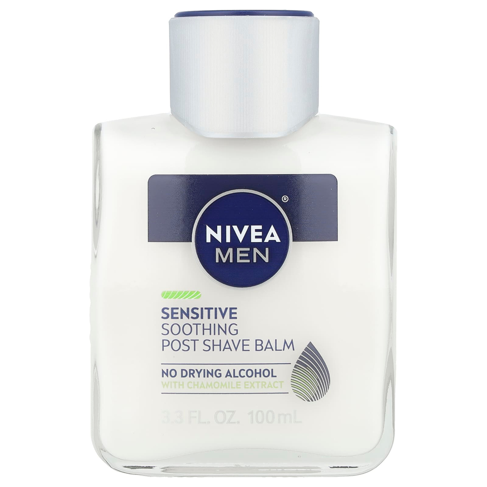 Nivea, Заживляющий бальзам после бритья для мужчин, для чувствительной кожи, 100 мл (3,3 жидк. унции)