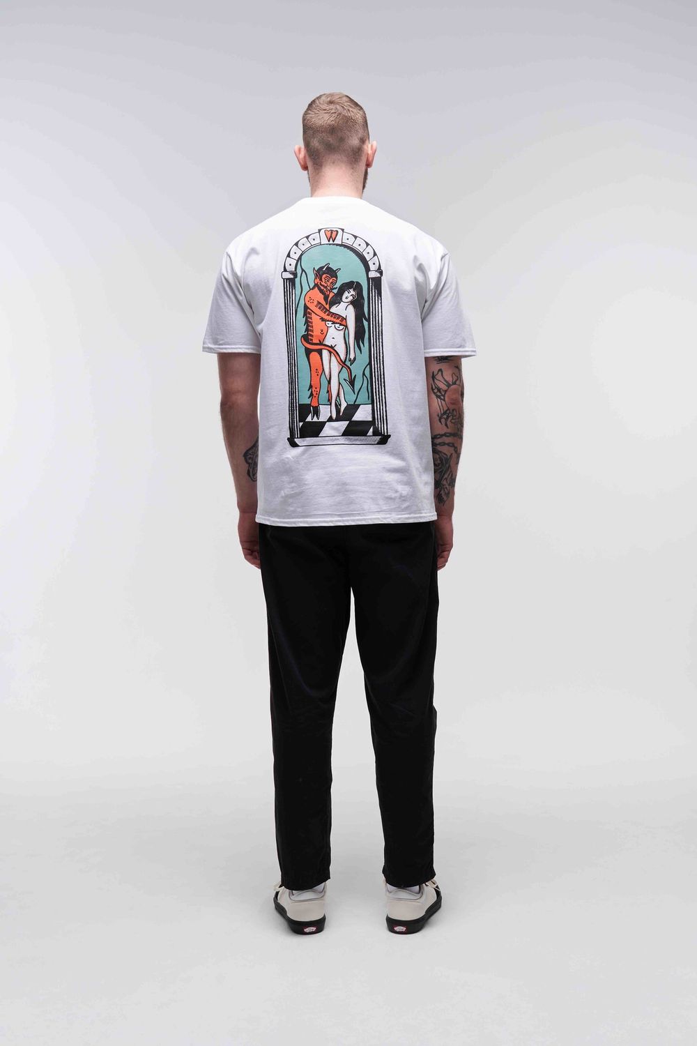 Футболка Old Lizard Wicked Love Белая