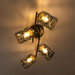 Citilux Клаус CL134145 Люстра потолочная Чёрная