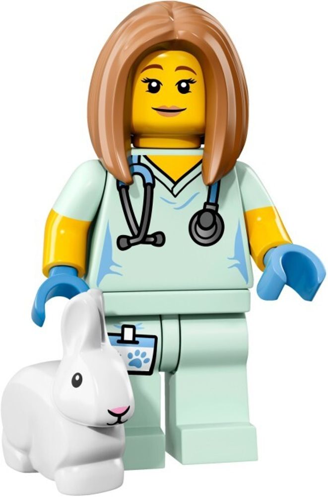 Минифигурка LEGO    71018 - 5  Ветеринар