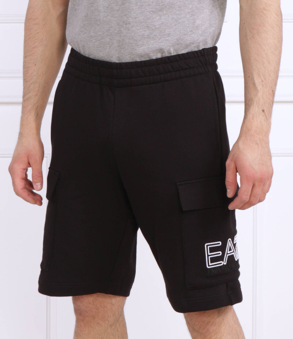 Шорты EA7 - черный(3RUS51 PJEQZ)