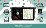Магнитола для Toyota Corolla E150 2007-2013 (маленькая рамка) - Vaycar VA77-0063 на Android 13, 8-ядер, 4G SIM-слот