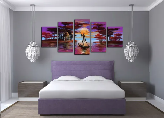 Модульная картина"Масляная живопись"