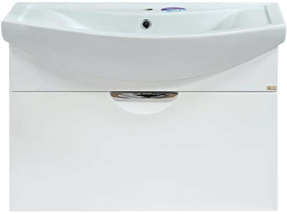 Тумба MISTY Лаванда - 80  подвесная с 1 ящ. c умывальником