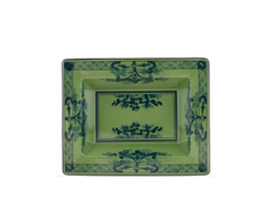 Мелочница прямоугольная Richard Ginori Oriente Italiano Malachite (15 x 19 см)