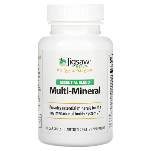 Jigsaw Health, Essential Blend, мультиминеральное средство, 90 капсул