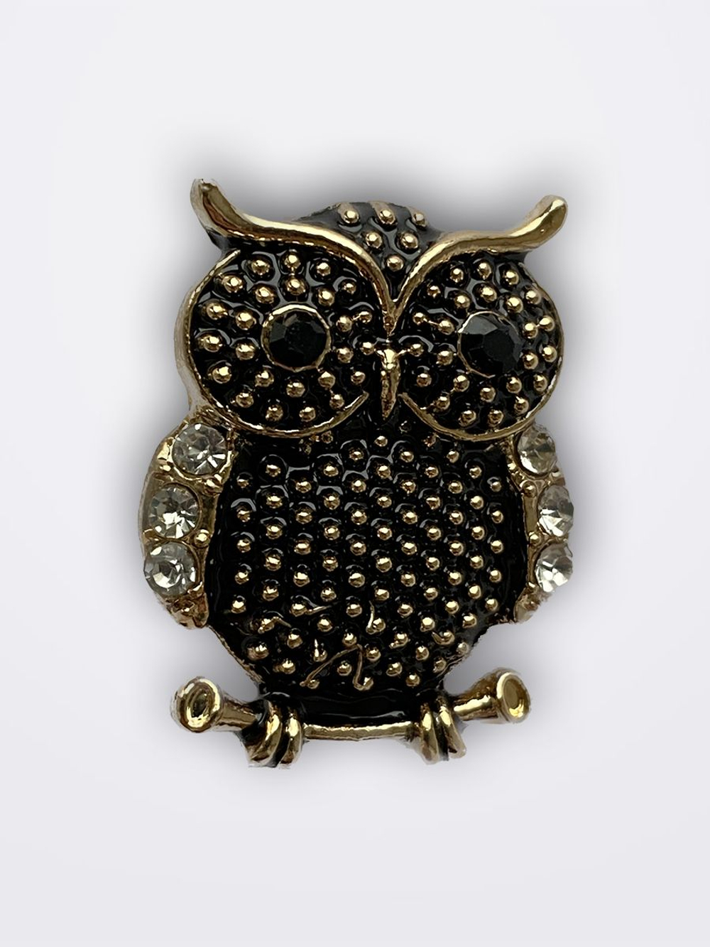 Мини брошь женская "Сова"