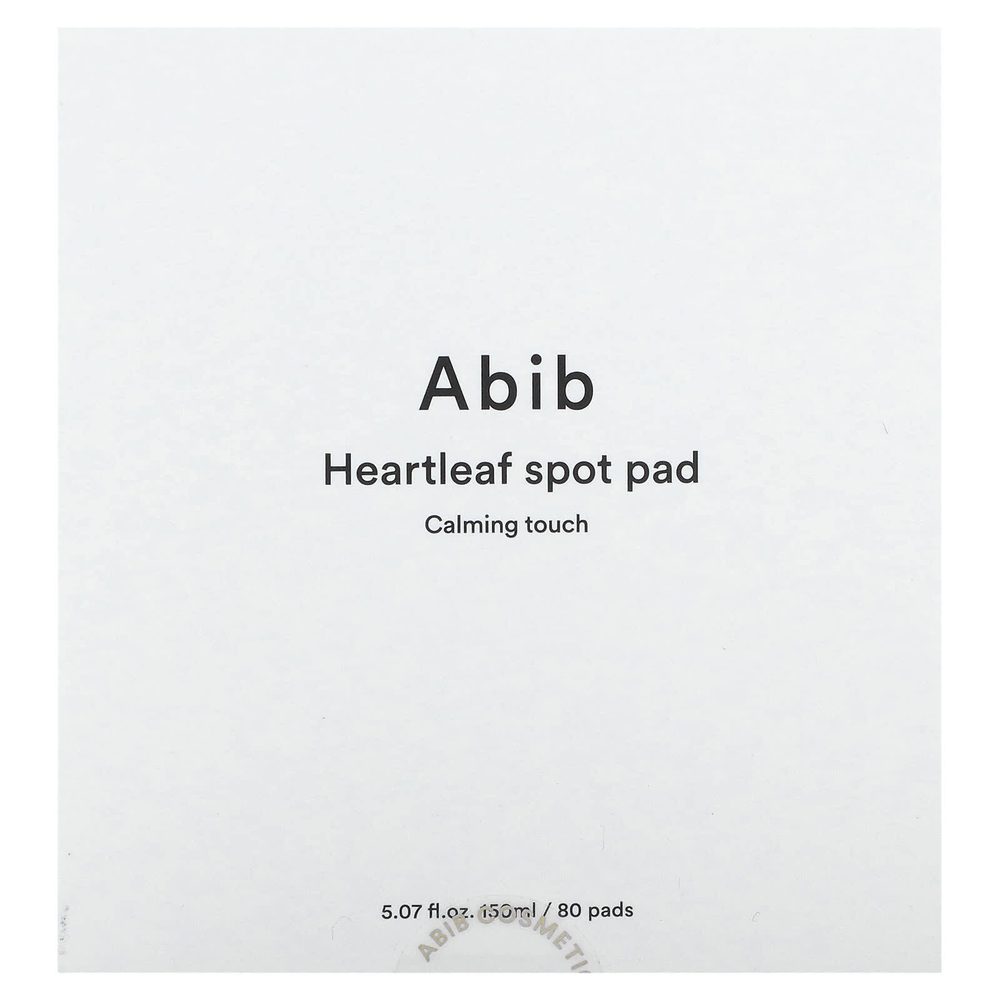 Abib, Heartleaf Spot Pad, 80 тампонов, 150 мл (5,07 жидк. унц.)