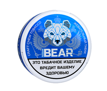 Жевательный табак Russian Bear со вкусом Freezy
